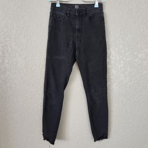 BDG Urban Outfitters Black Jeans Twig High Rise Cropped Size 25